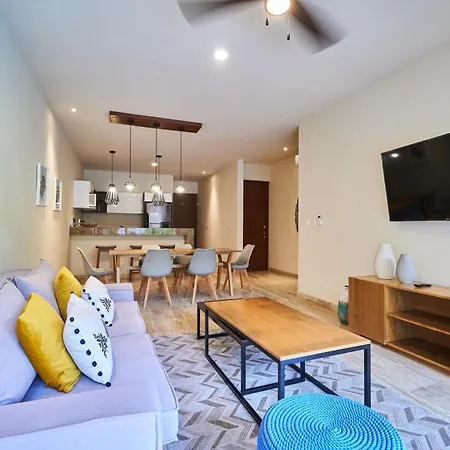 Homely And Equipped 2Br With Swim Up Pool In Aldea Zama
